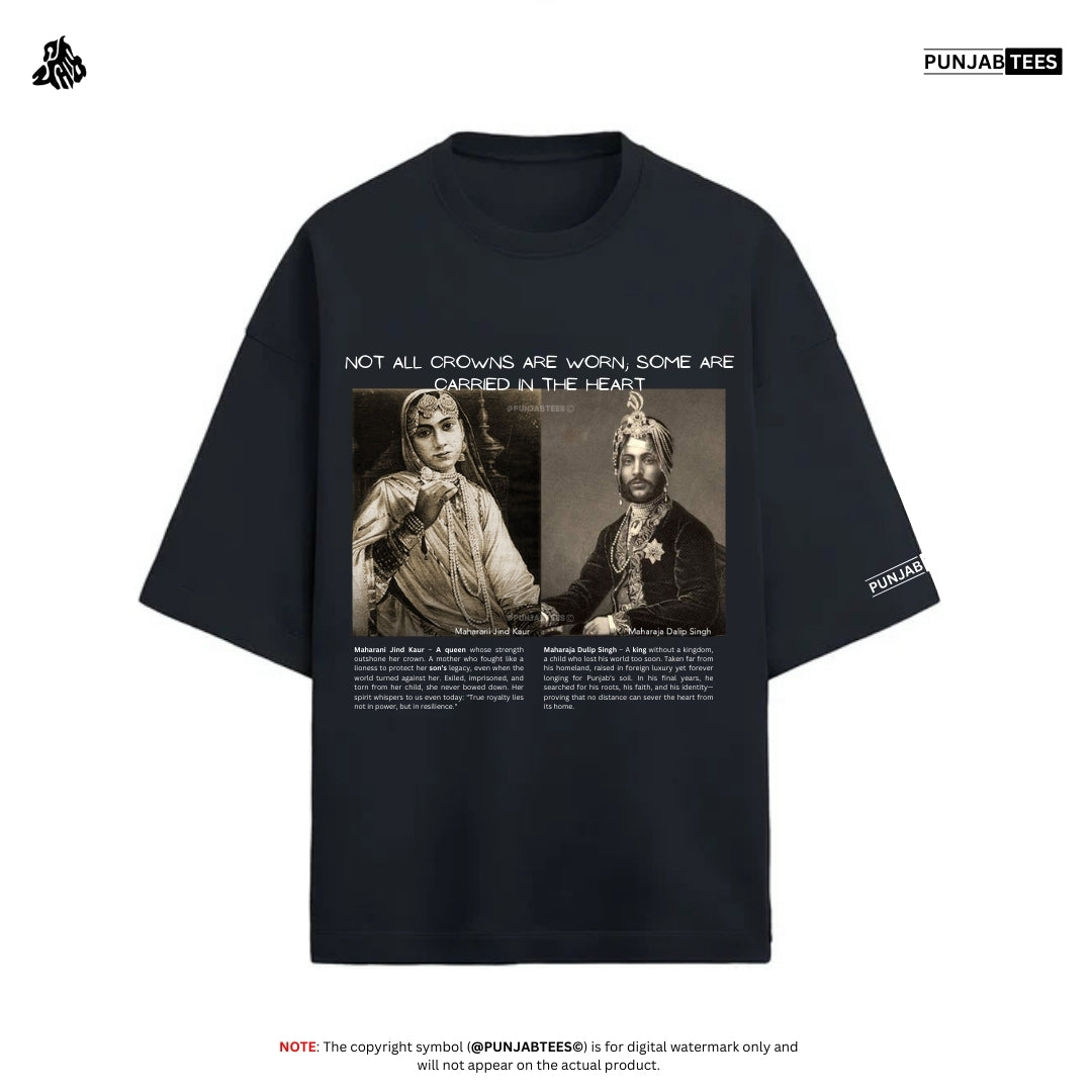 Maharani Jind Kaur X Maharaja Dilip singh: : Ultra-Soft & Premium Tee