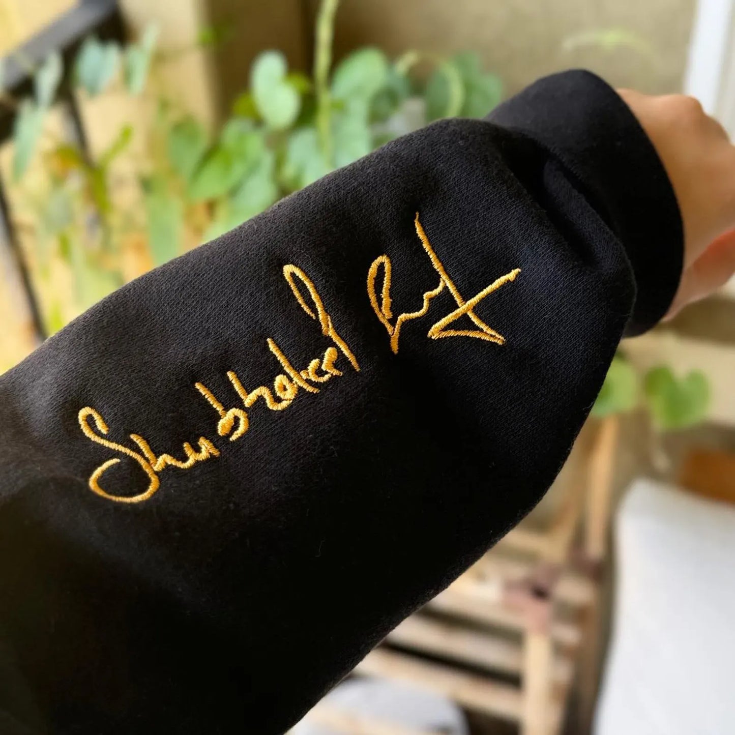 Custom Surname Embroidered Heritage Hoodie • Personalized "First Name" Sleeve Sweatshirt • Punjabi Culture Apparel