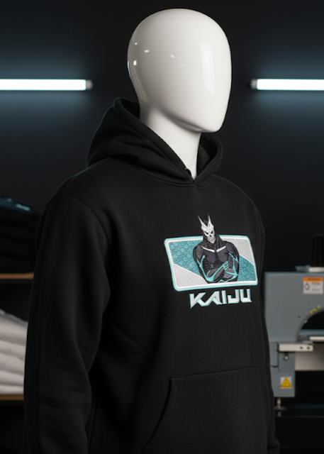 KAIJU Embroidery Hoodie