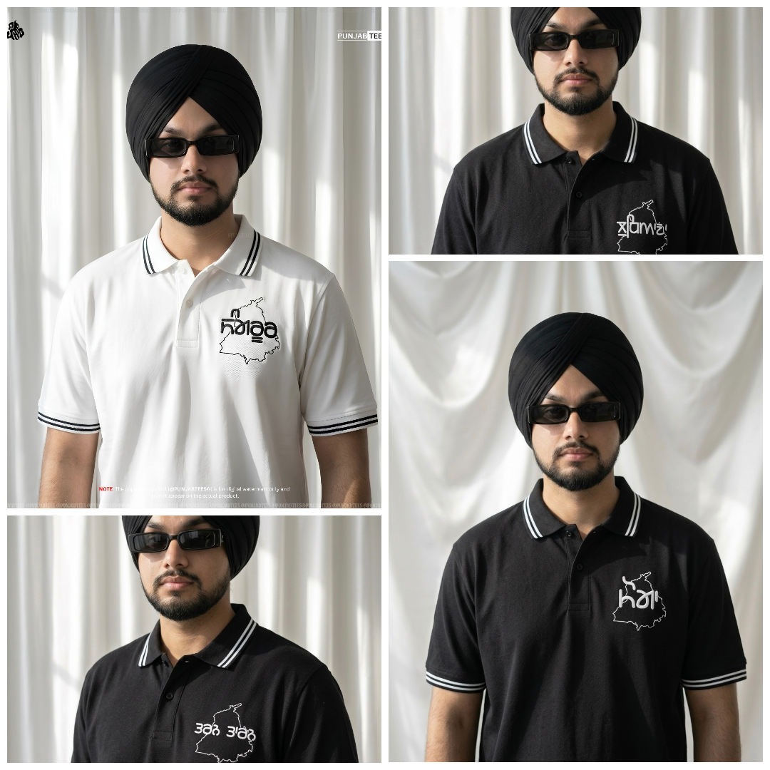 Custom District Polo T-shirt - 100% Cotten matty