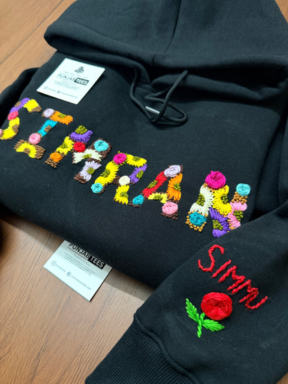 Name Hand Embroidery 🧵 Tshirt