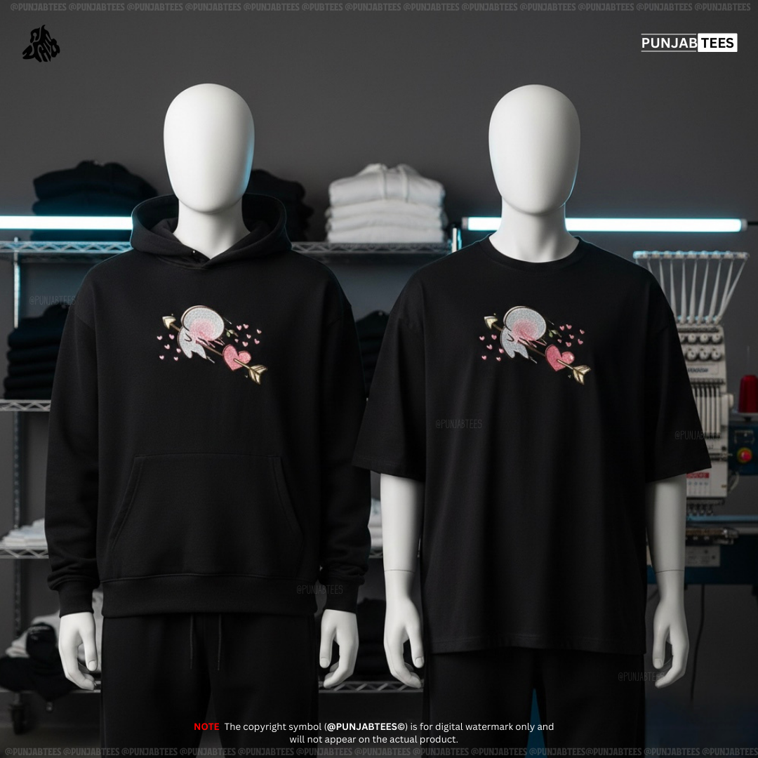 Hurt in Love Embroidery Tshirt