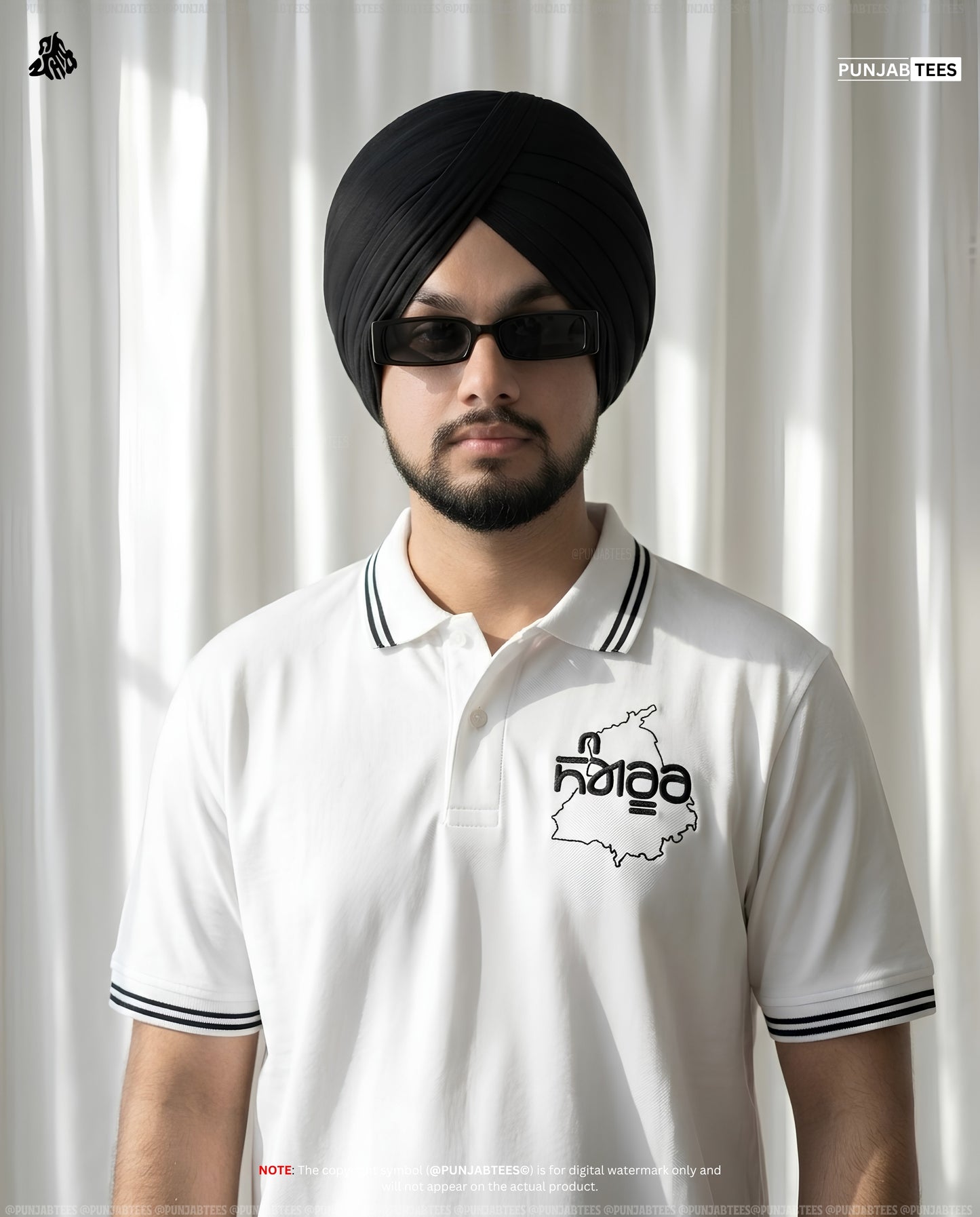 Custom District Polo T-shirt - 100% Cotten matty
