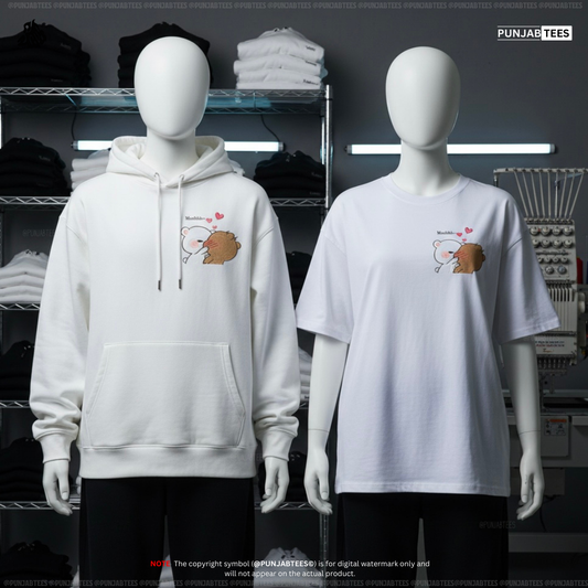 Kissing Embroidery Tshirt