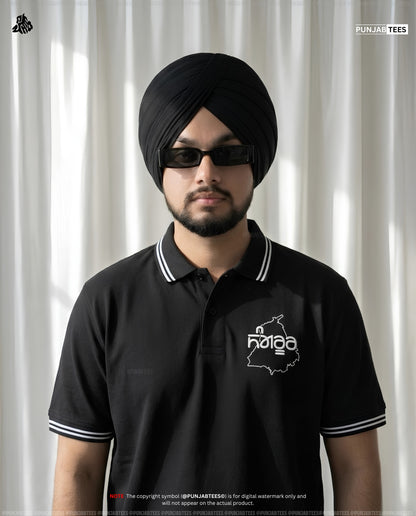 Custom District Polo T-shirt - 100% Cotten matty