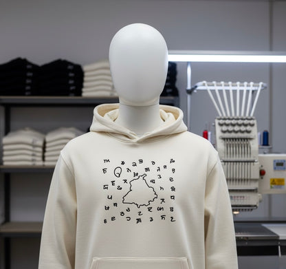 Gurmakhi Hoodie EMB
