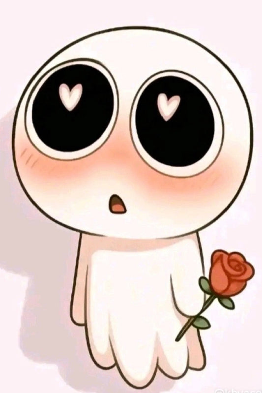 Cute Rose Giving Embroidery Tshirt