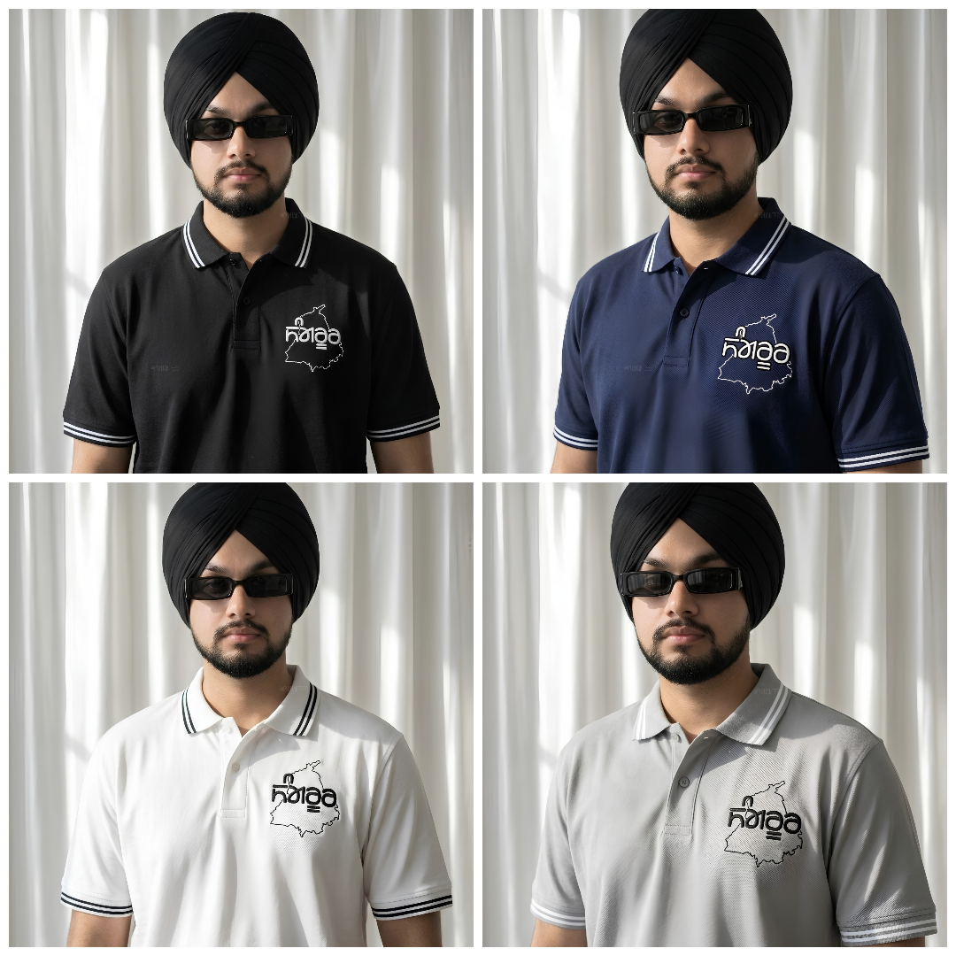 Custom District Polo T-shirt - 100% Cotten matty