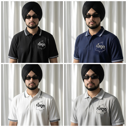 Custom District Polo T-shirt - 100% Cotten matty