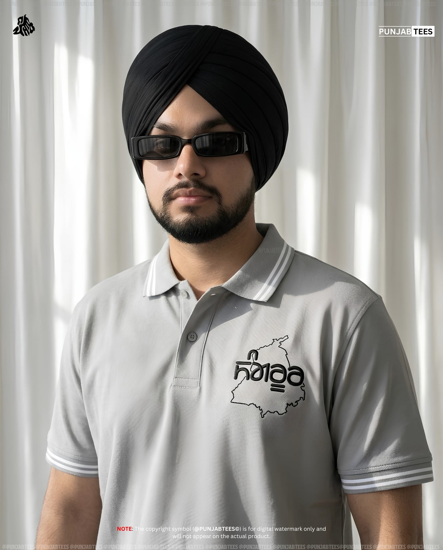 Custom District Polo T-shirt - 100% Cotten matty