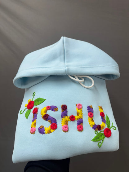 Name Hand Embroidery 🧵 Tshirt