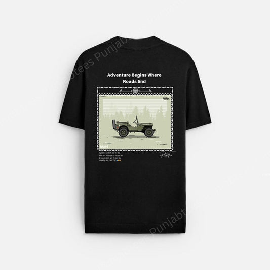 Willys Jeep Adventure: Ultra-soft & Premium Tee