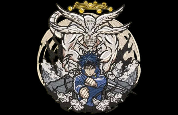 Anime chracter Embroidery Desgin